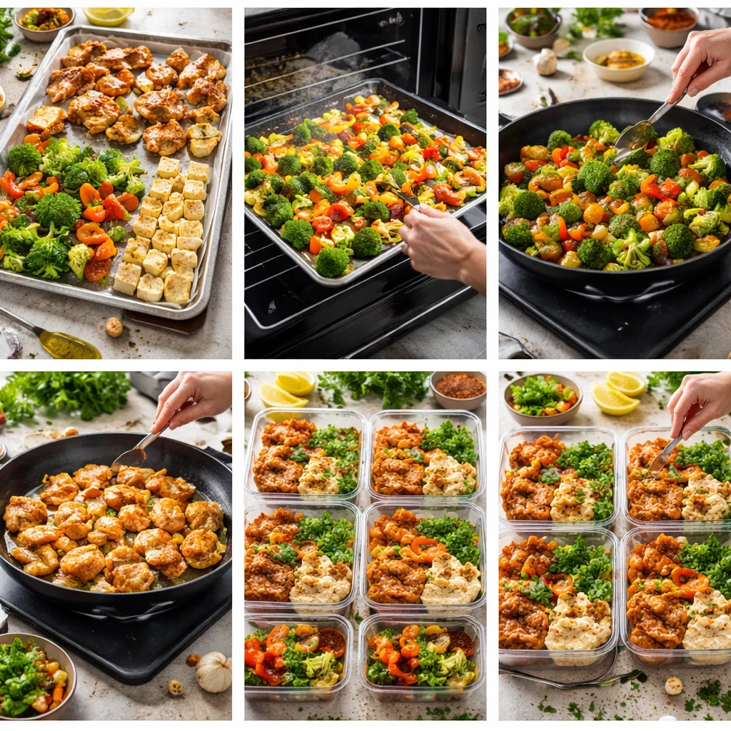 5-Ingredient Meal Prep (Low-Carb) 4 5 ingredient meal prep