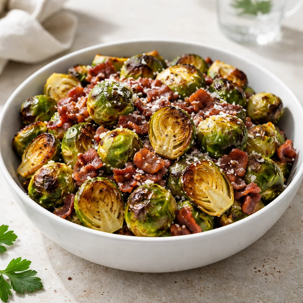 air fryer brussels sprouts