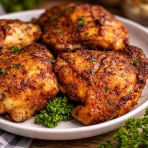 Air Fryer Crispy Chicken Thighs 5 Air Fryer Crispy Chicken Thighs