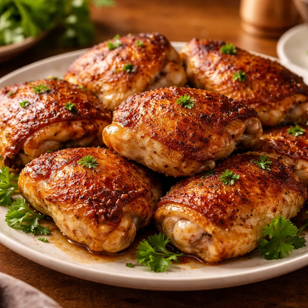 Air Fryer Crispy Chicken Thighs 2 air fryer chicken thighs Air Fryer Crispy Chicken Thighs