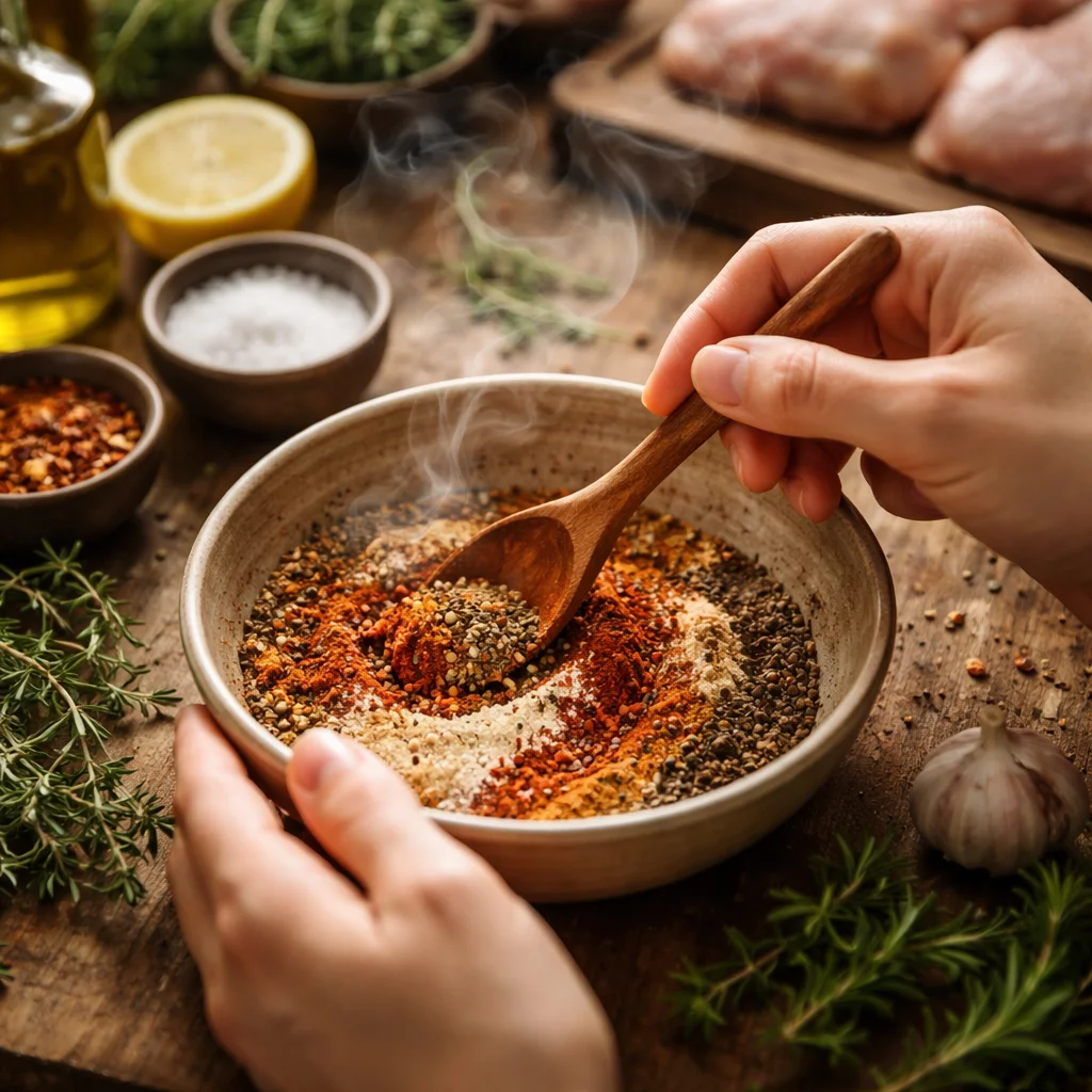 Air Fryer Crispy Chicken Thighs 4 air fryer chicken thighs