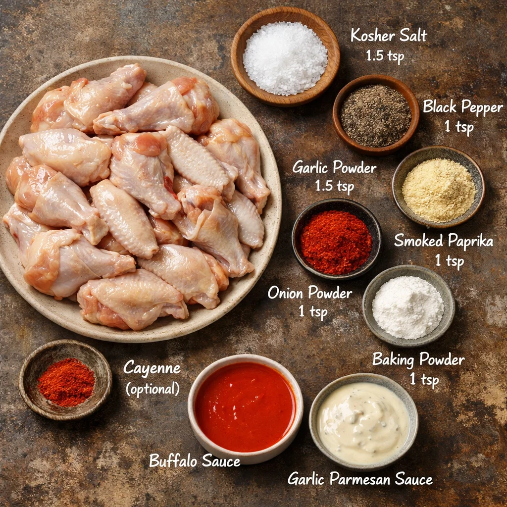 Air Fryer Crispy Low-Carb Chicken Wings 3 Air Fryer Crispy Low-Carb Wings - Air Fryer Crispy Low-Carb Chicken Wings