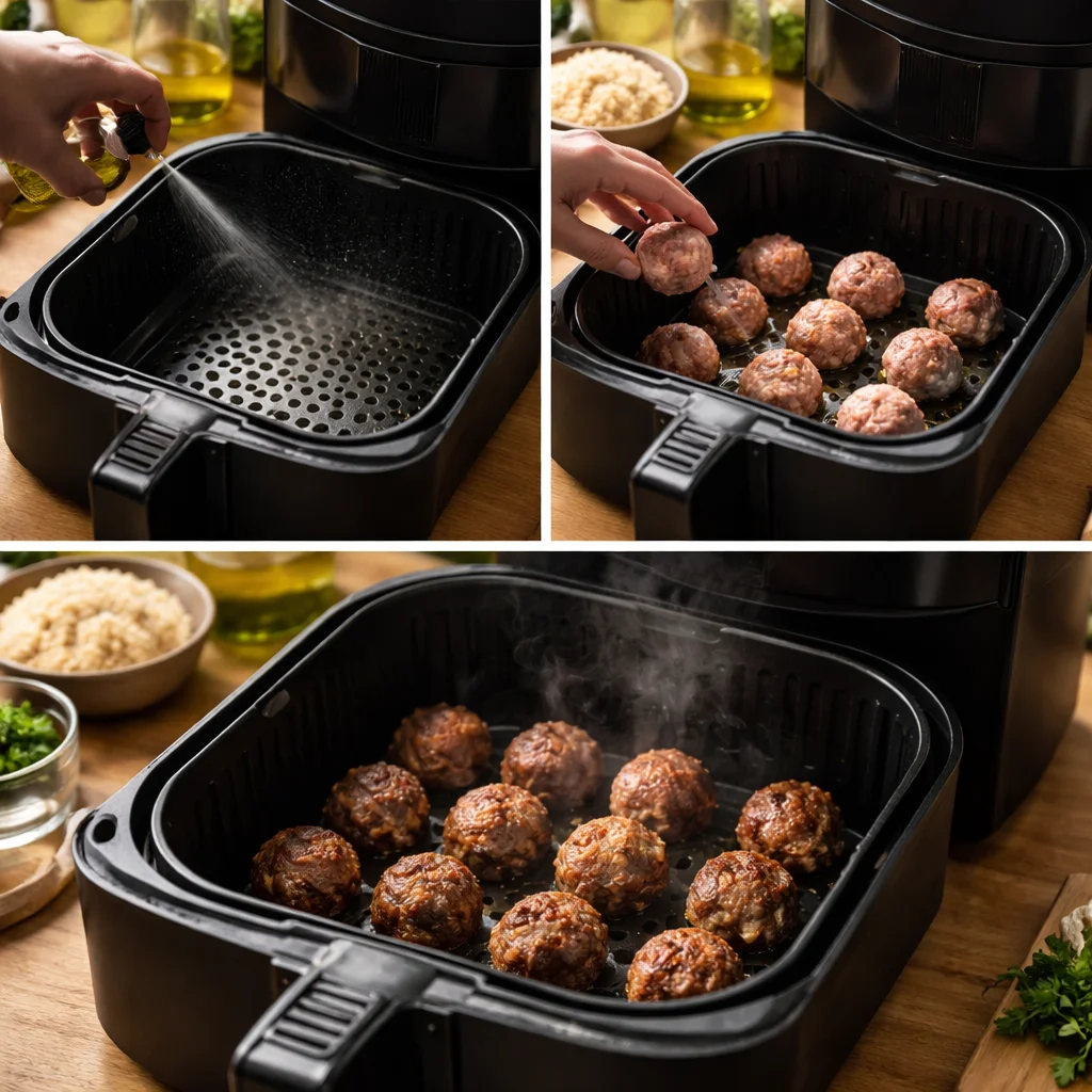 air fryer meatballs