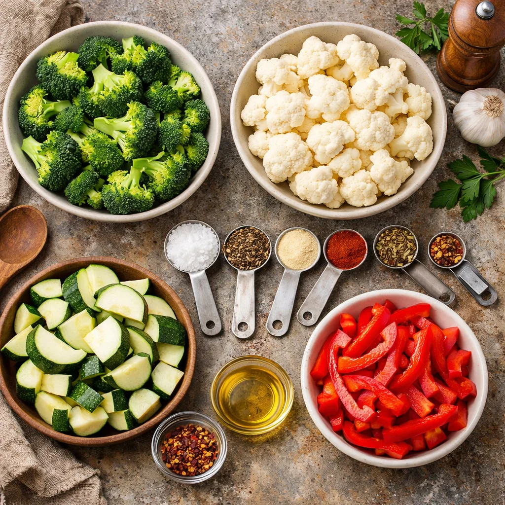 Air Fryer Low-Carb Veggie Medley 3 Air Fryer Low-Carb Veggie Medley