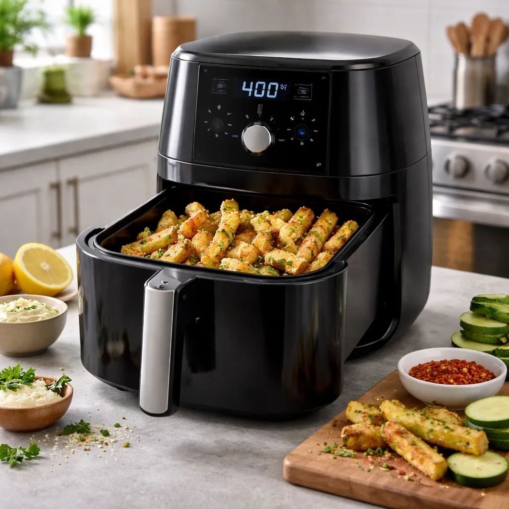 air fryer zucchini fries