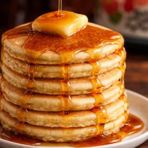 Deliciously fluffy keto pancakes made with only 5 ingredients and 4 net carbs.
