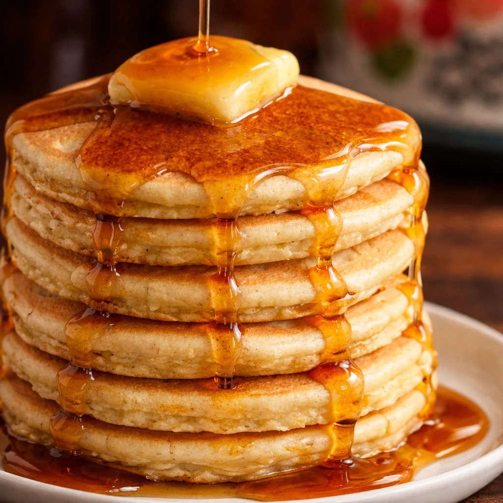 Almond Flour Keto Pancakes (Fluffy) 1 Deliciously fluffy keto pancakes made with only 5 ingredients and 4 net carbs.