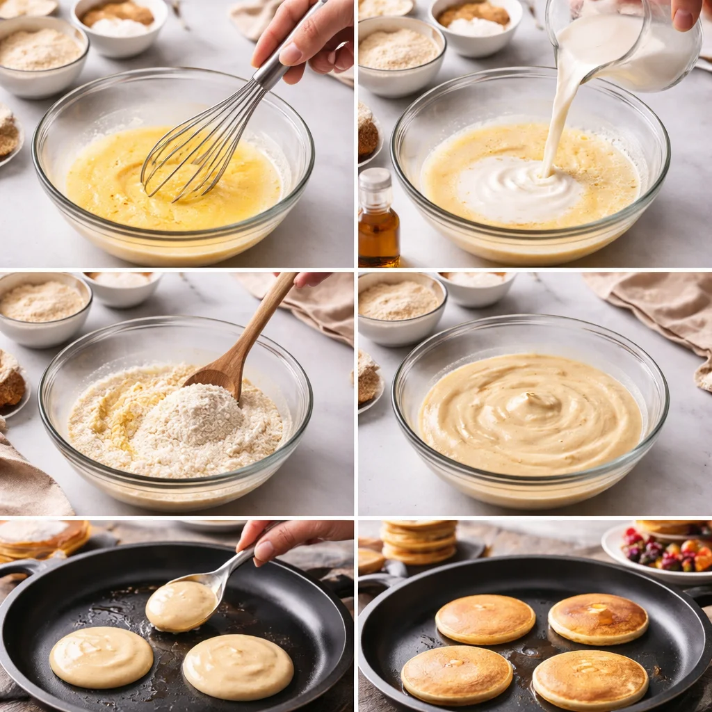 Almond Flour Keto Pancakes (Fluffy) 4 keto pancakes
