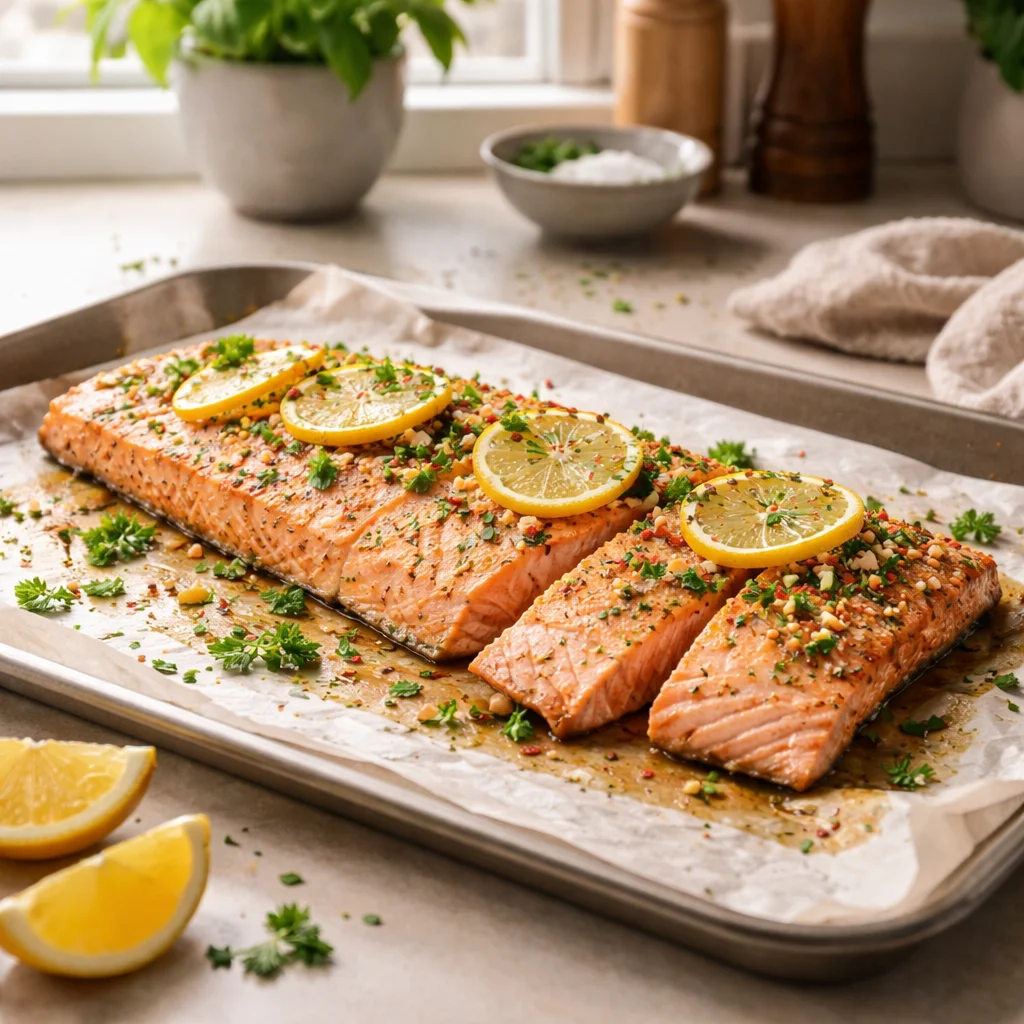 high protein salmon meal