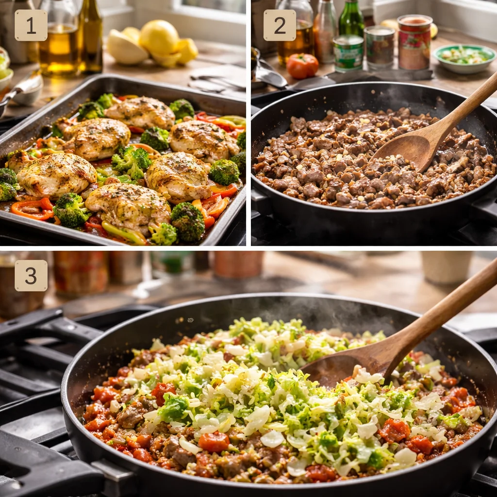 budget meal prep low carb