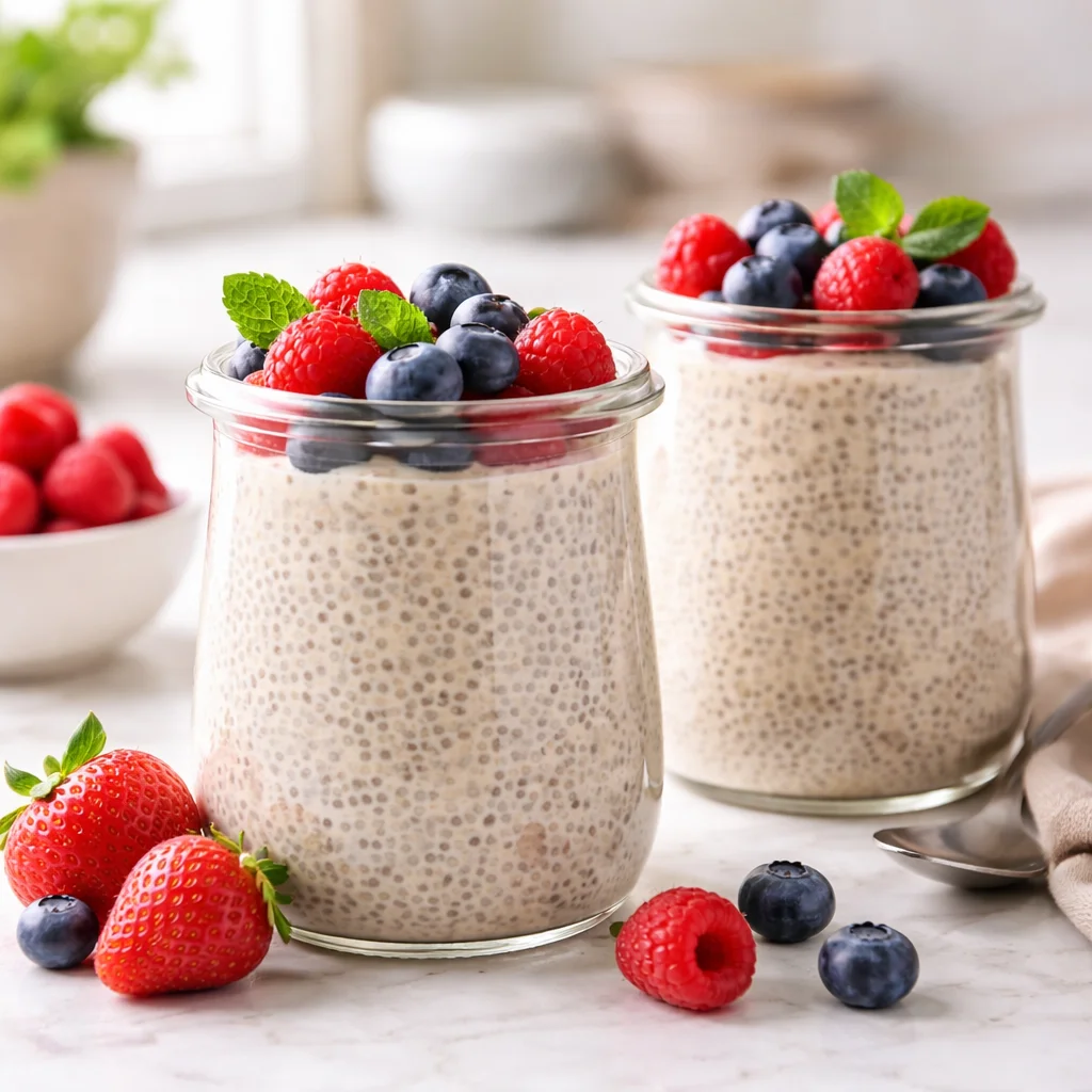 Chia Seed Pudding (Low-Carb Prep) 2 Chia Seed Pudding (Low-Carb Prep)