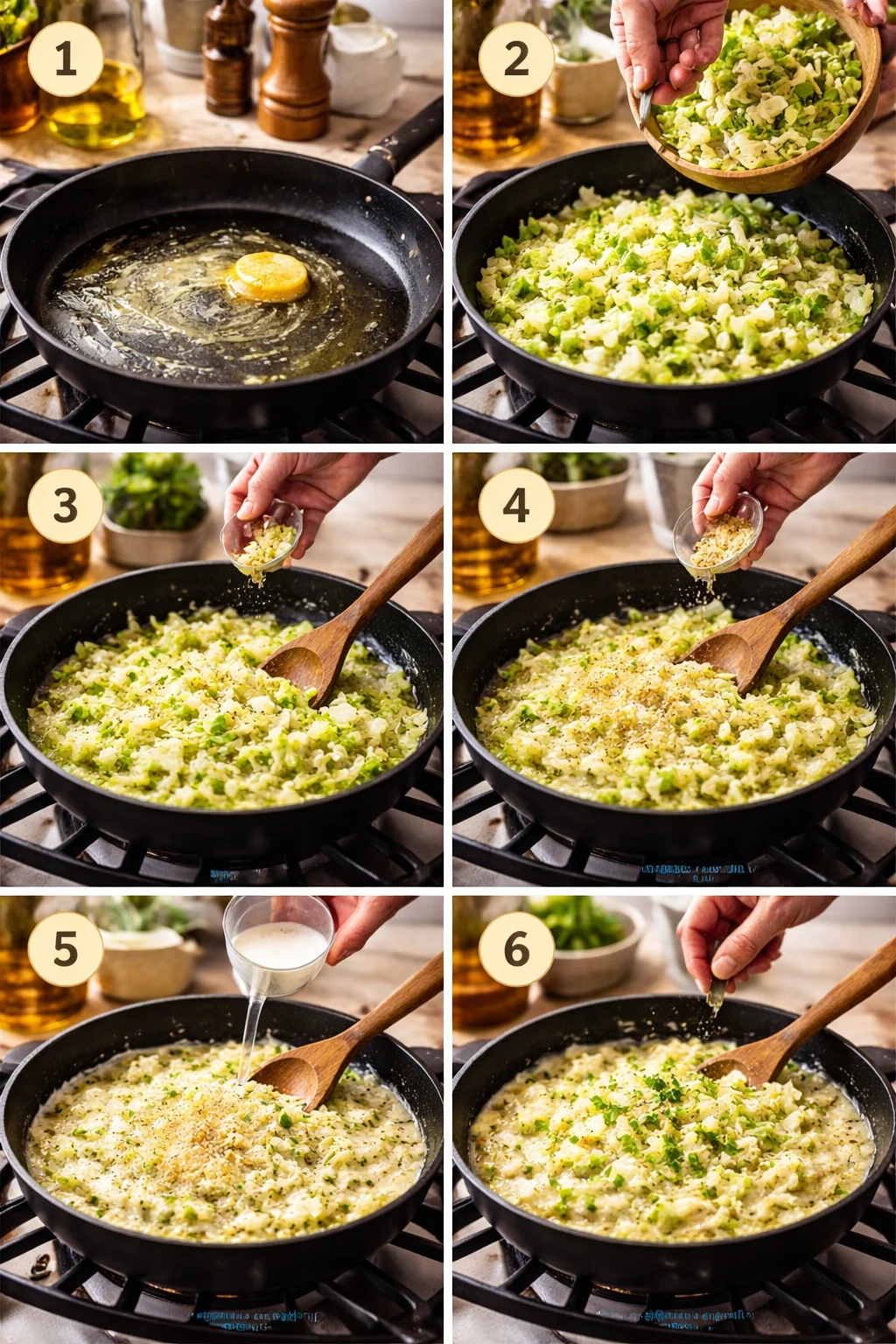 cabbage alfredo
