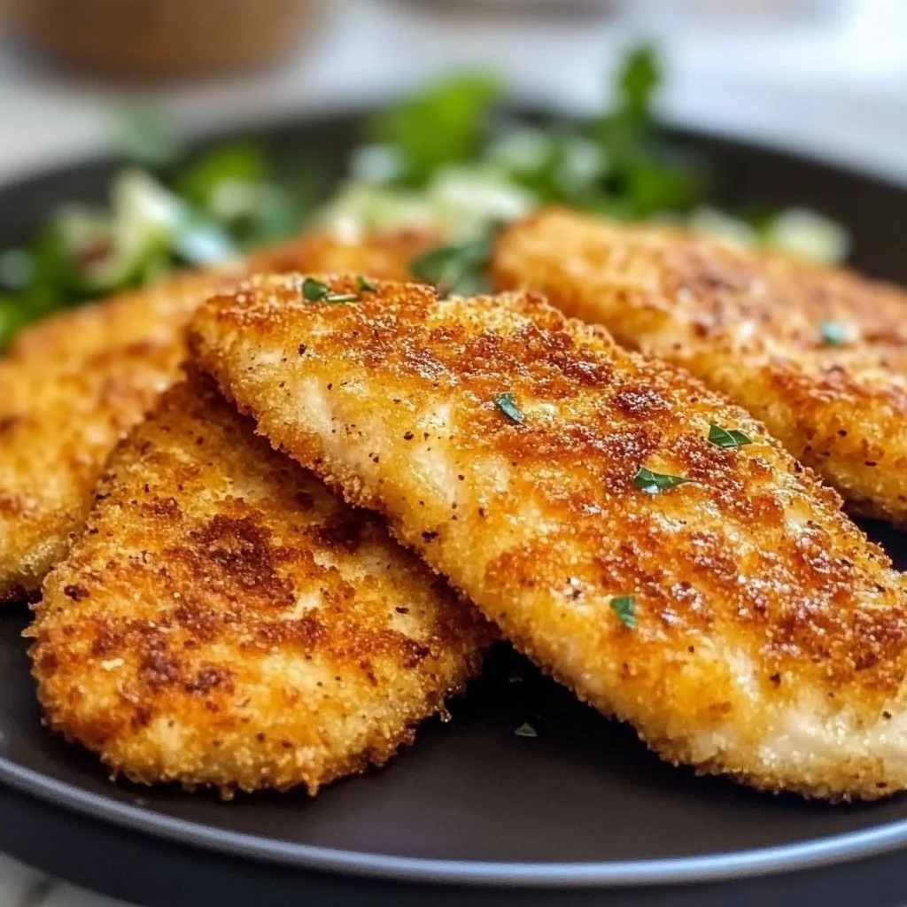 Crispy Air Fryer Chicken Cutlets