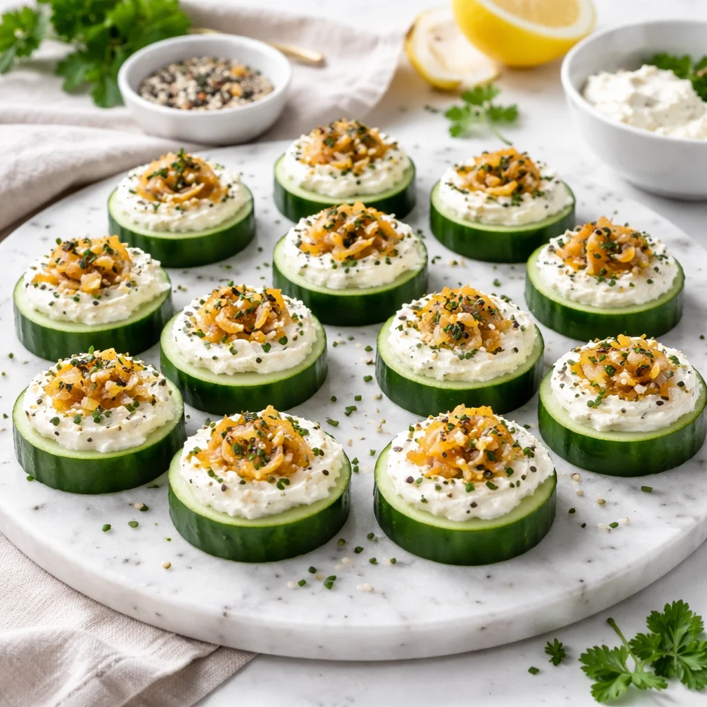 Cucumber Cream Cheese Snack Bites 2 cucumber snack bites