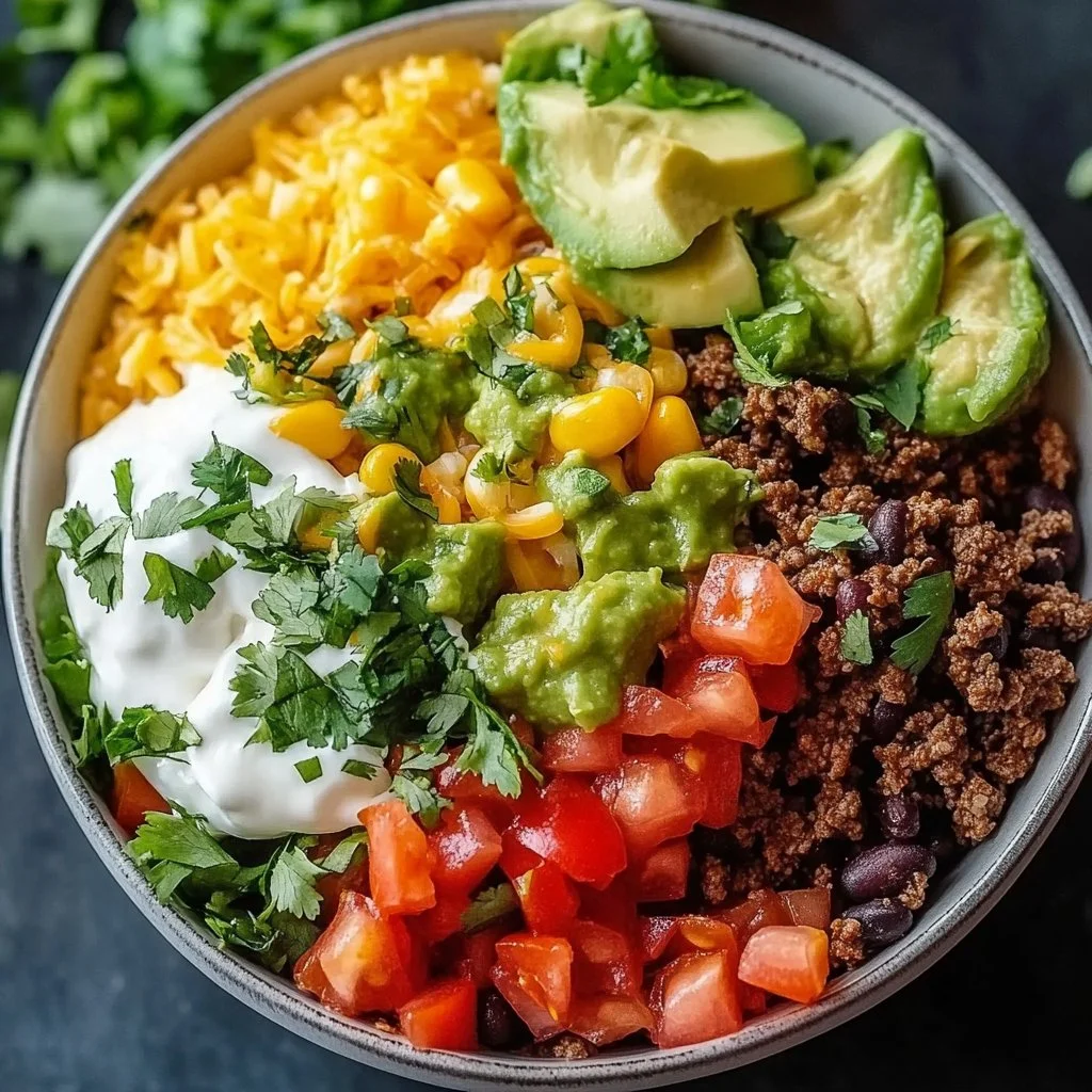 Easy Low Carb Burrito Bowl 2 Easy Low Carb Burrito Bowl - 25min Breakfast Protein-Packed