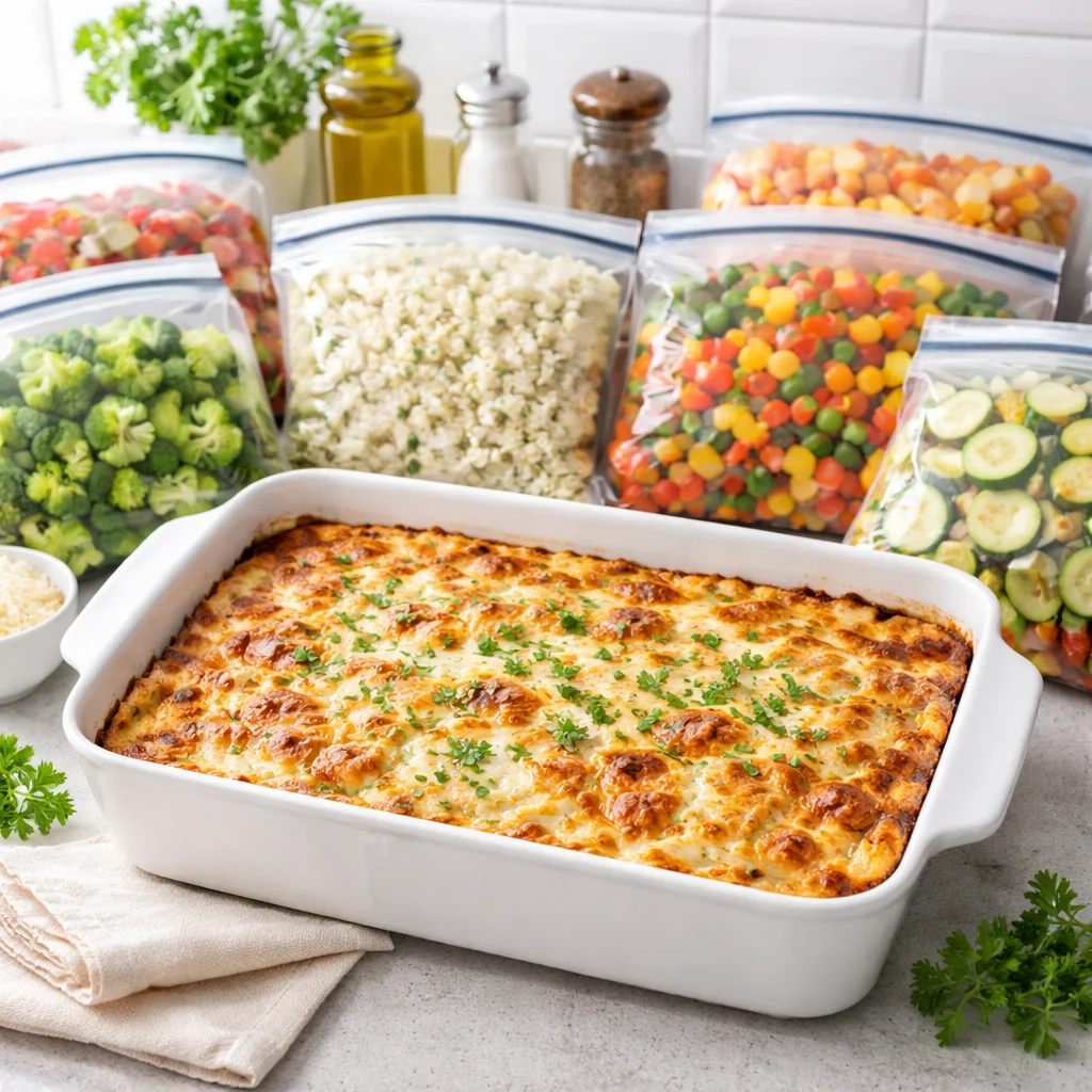 The Complete Low-Carb Meal Prep Guide: Systems, Recipes & Time-Saving Strategies (2026) 5 Freezer Casseroles - Low-carb meal prep