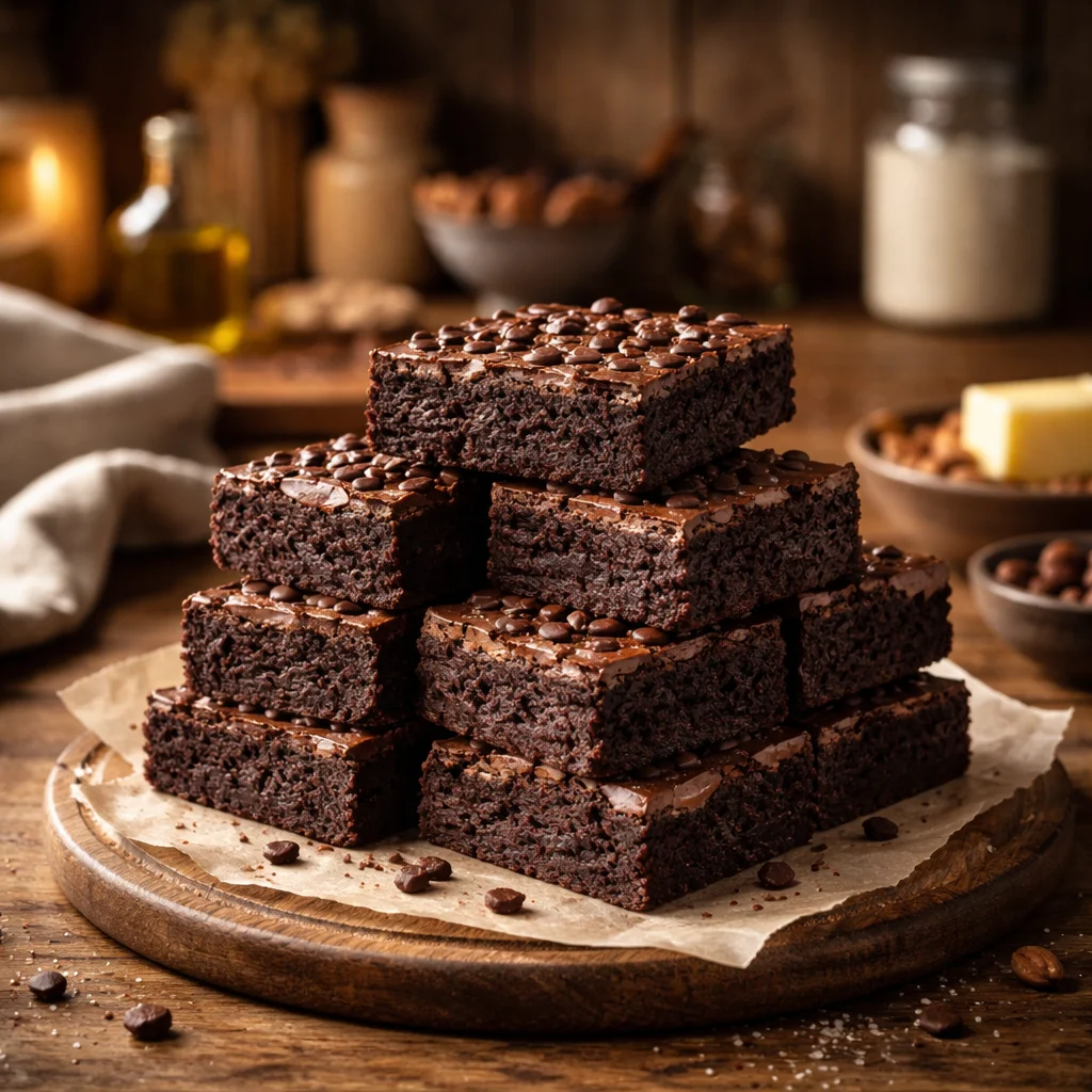 Fudgy Keto Brownies (Low-Carb) 2 Fudgy Keto Brownies (Low-Carb)