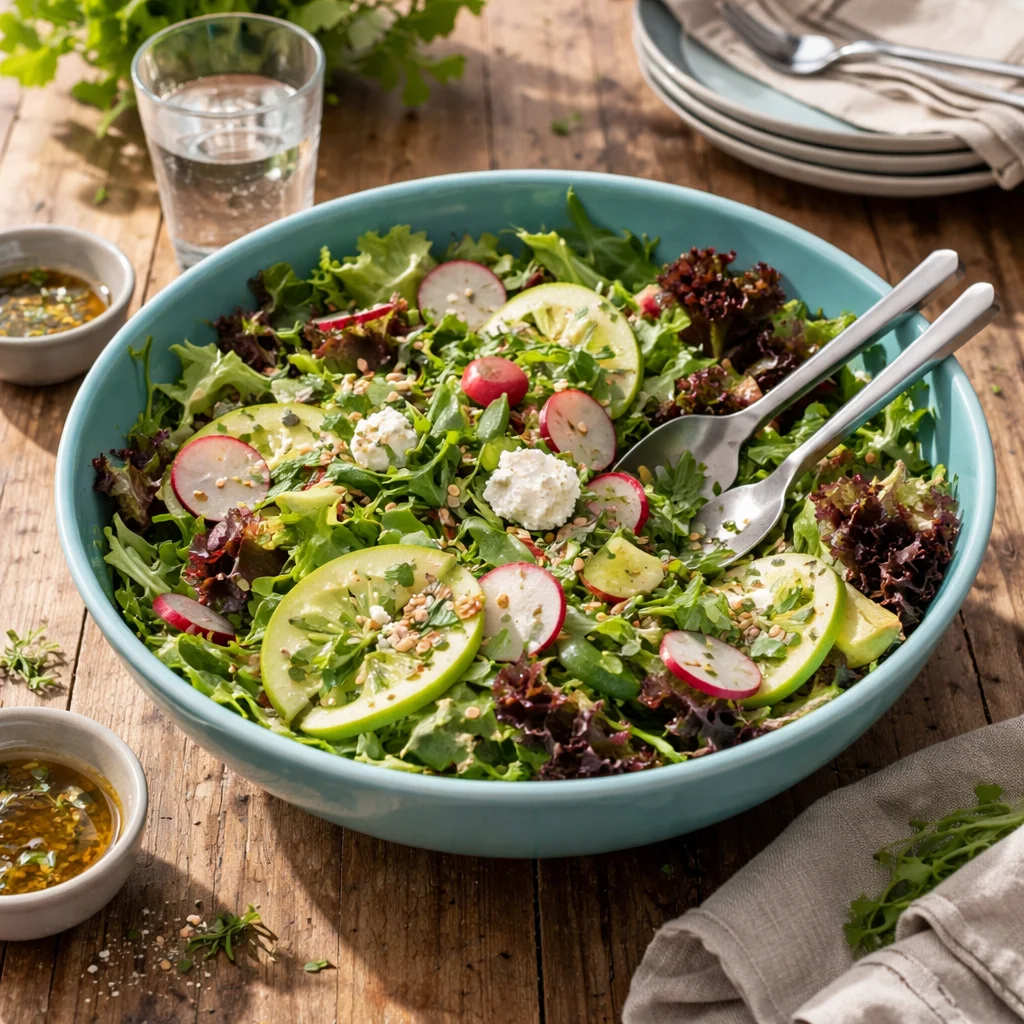 Gut-Friendly Mediterranean Salad 2 gut friendly salad