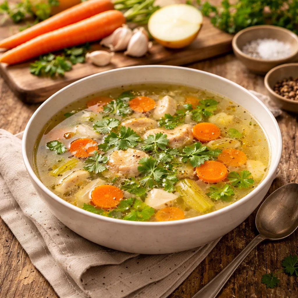 gut healing bone broth