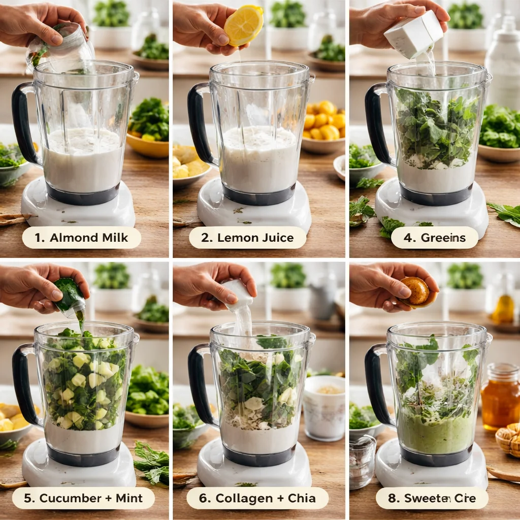 Gut-Healing Green Collagen Smoothie 4 Gut-Healing Green Collagen Smoothie