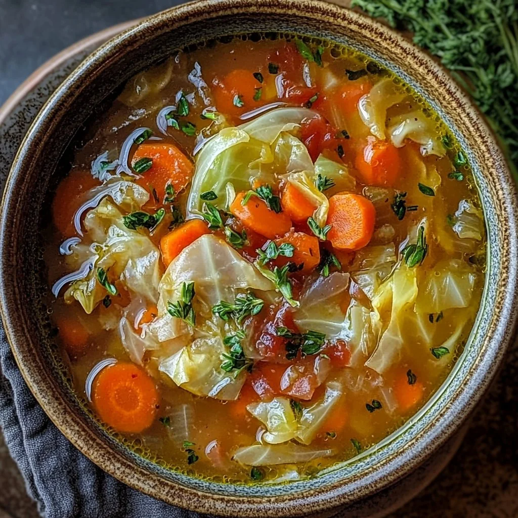 Healing Garlicky Cabbage Soup 3 Healing Garlicky Cabbage Soup