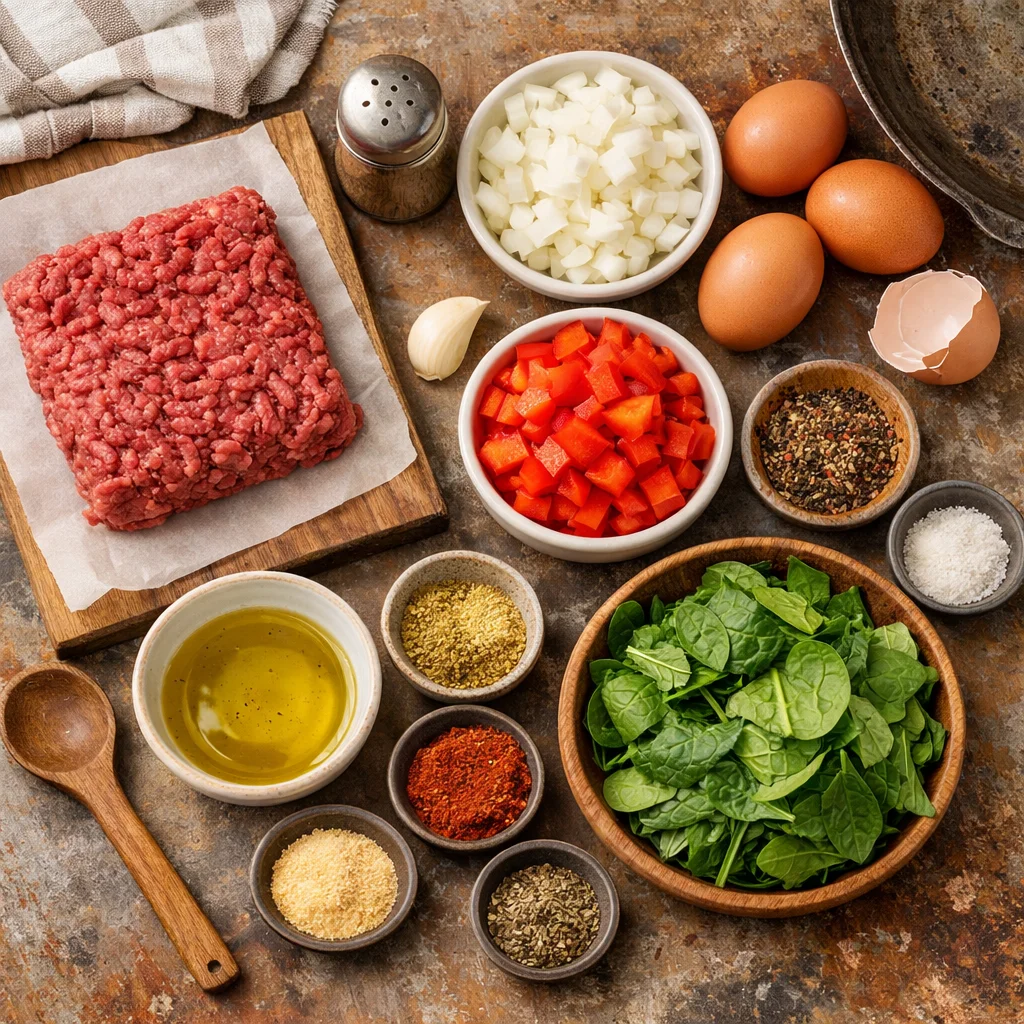 High-Protein Beef & Egg Scramble