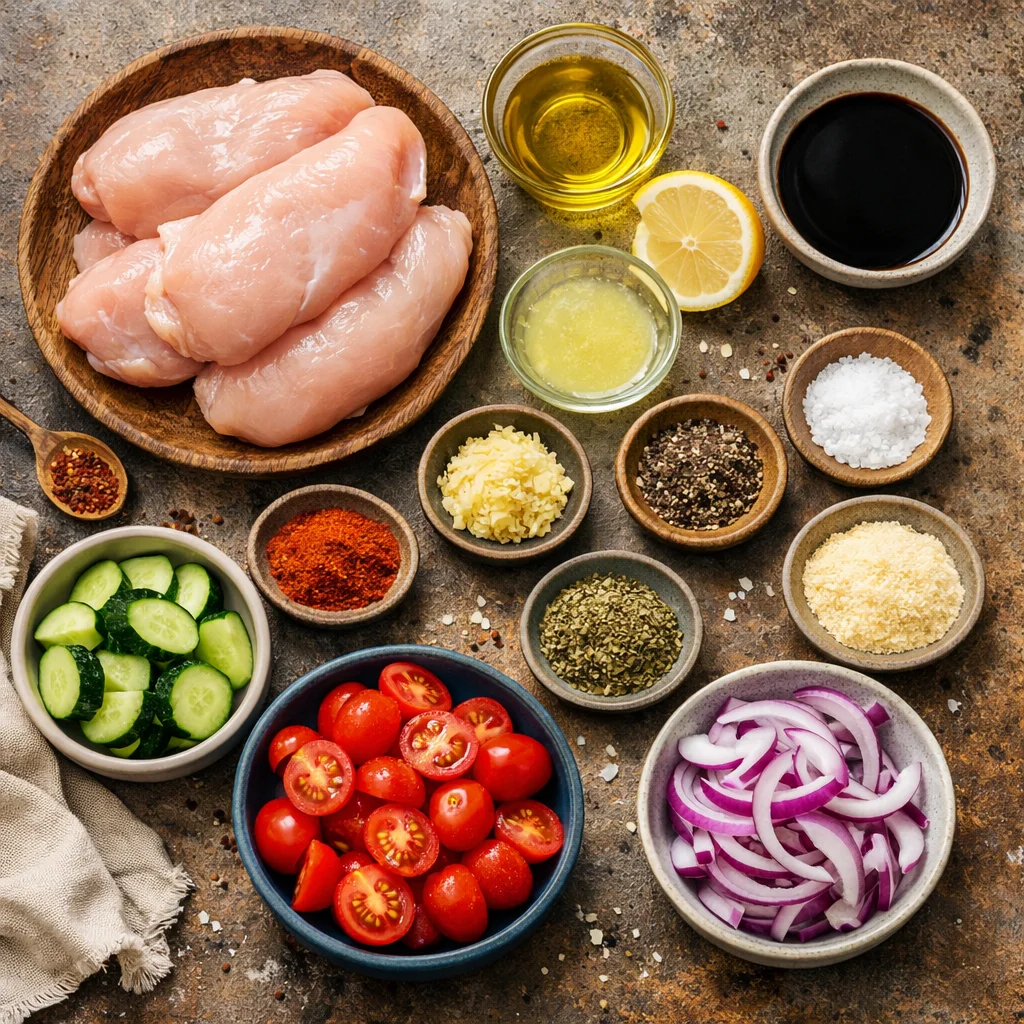 High-Protein Grilled Chicken Bowl 3 High-Protein Grilled Chicken Bowl
