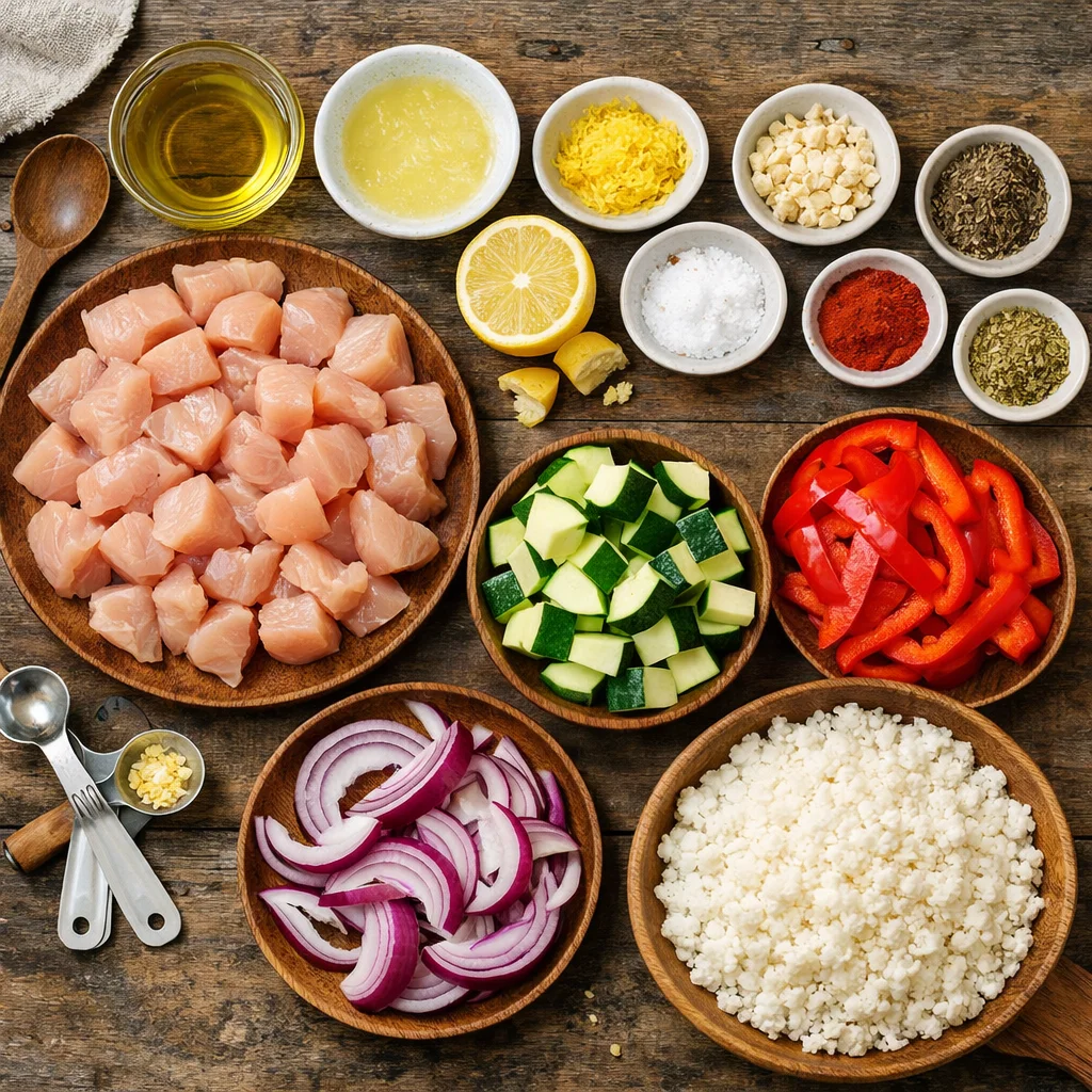 High-Protein Low-Carb Meal Prep
