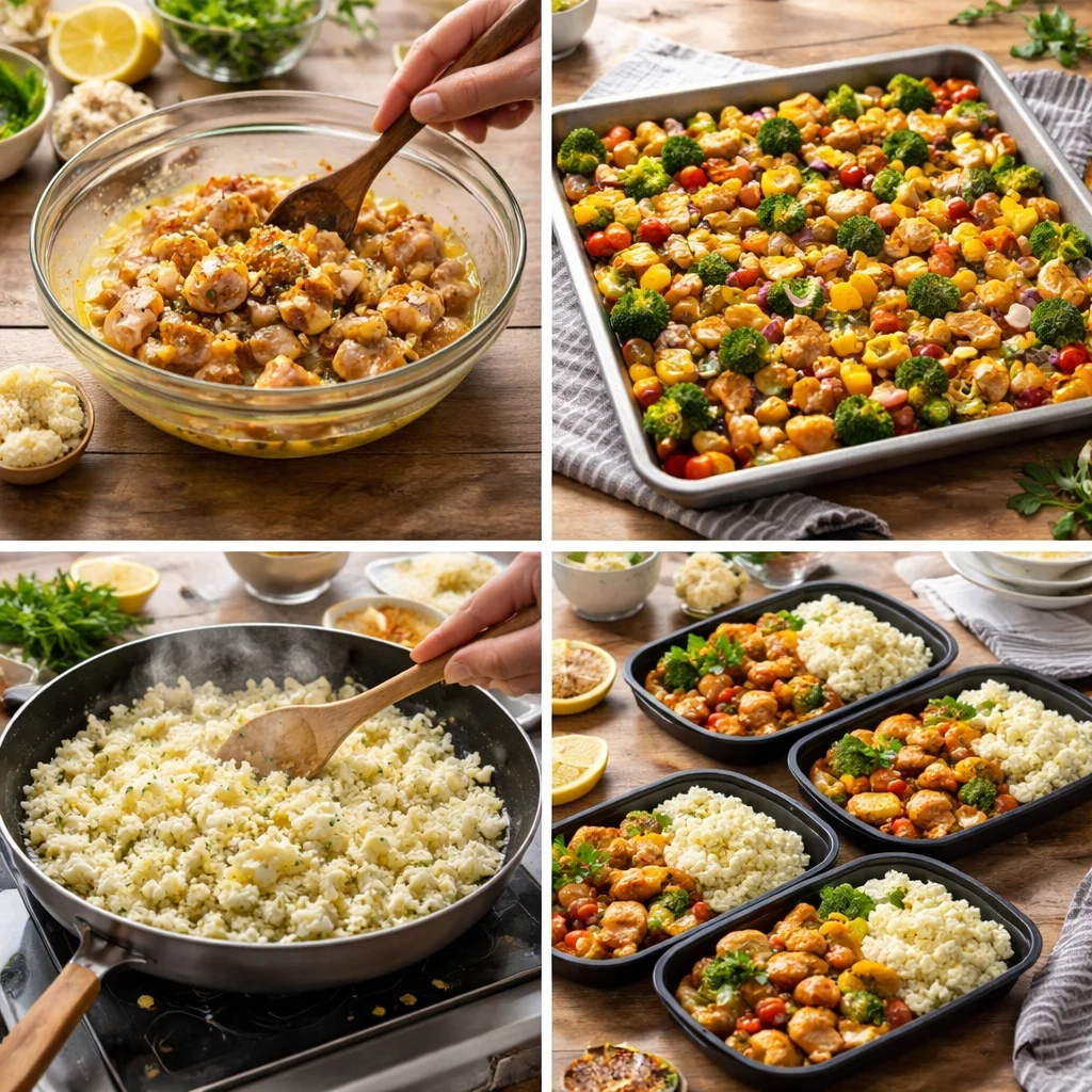 high protein meal prep