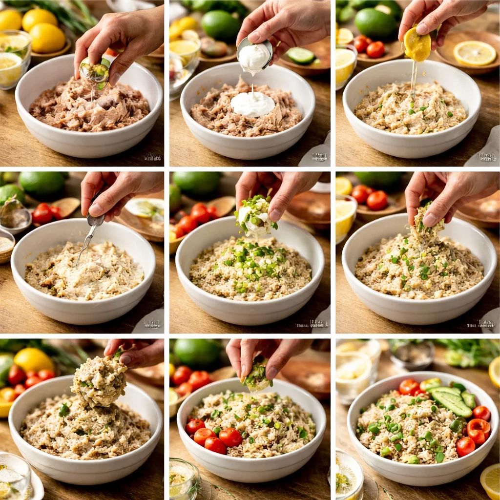High-Protein Tuna Avocado Bowl
