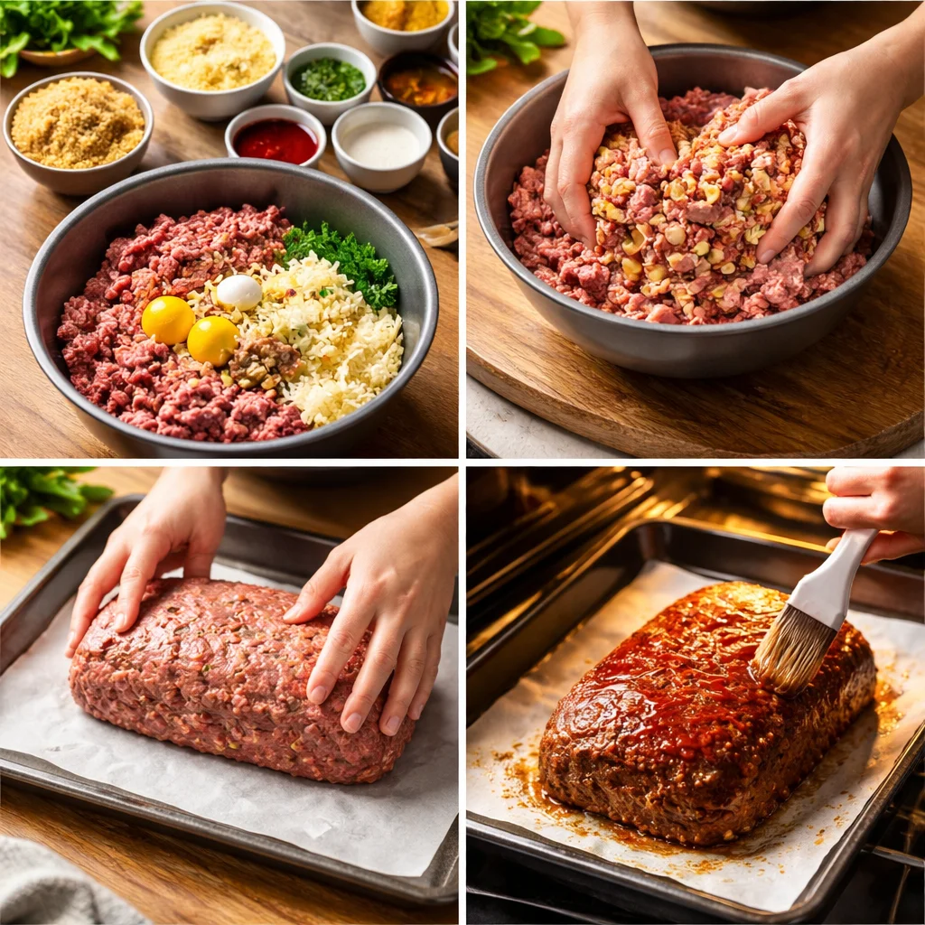 Low-Carb Beef Pork Meatloaf Recipe 4 Low-Carb Beef & Pork Meatloaf