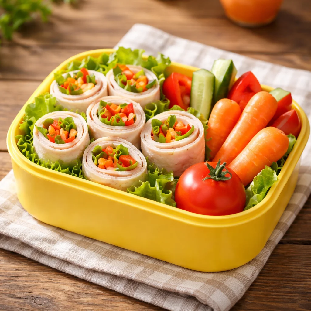 Low-Carb Bento Box Lunch (Kids)