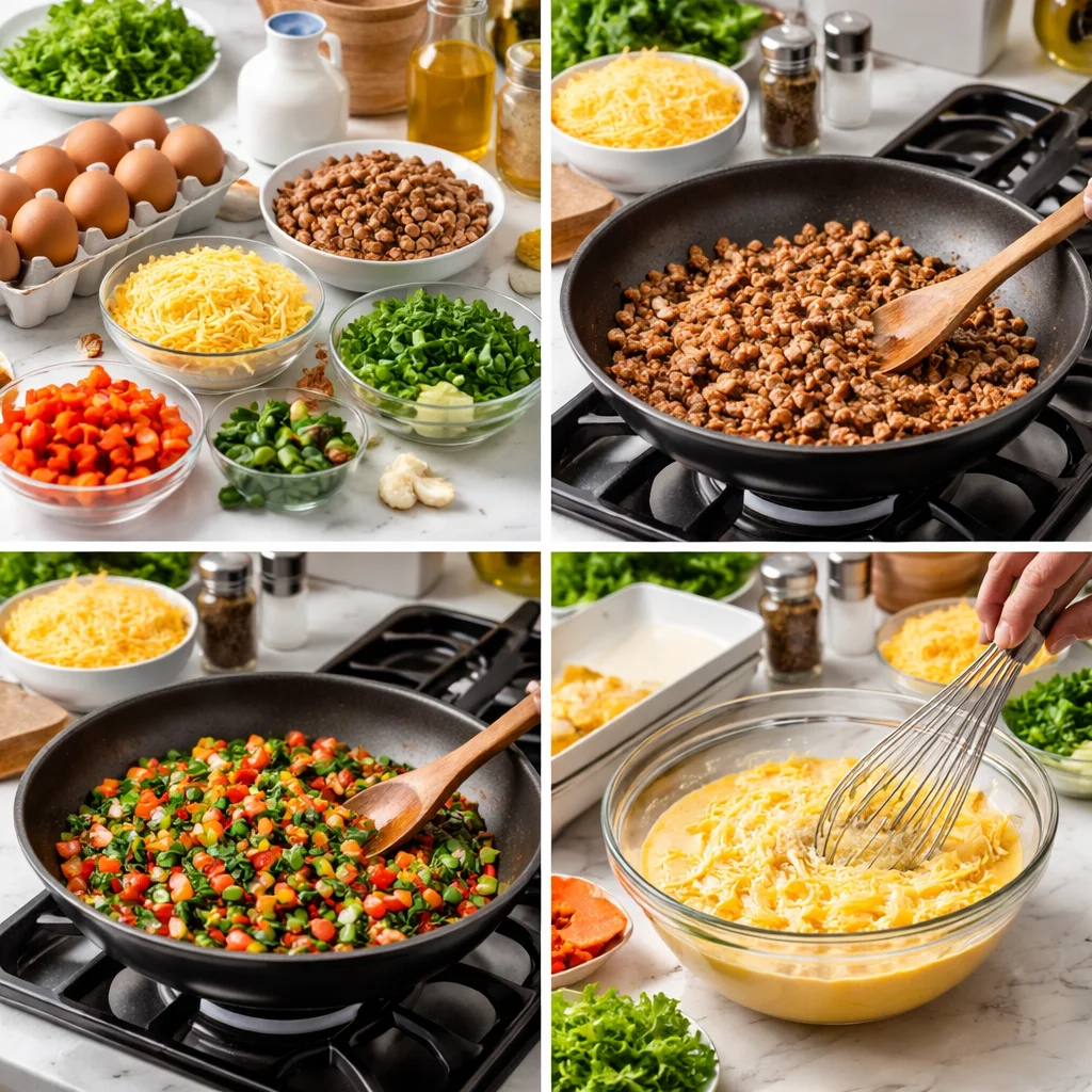 Low-Carb Breakfast Casserole Bake 4 low carb breakfast casserole