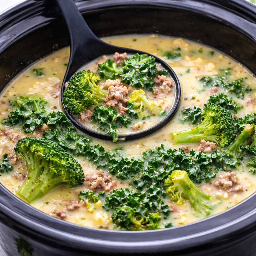 Low-Carb Broccoli Cheddar Soup