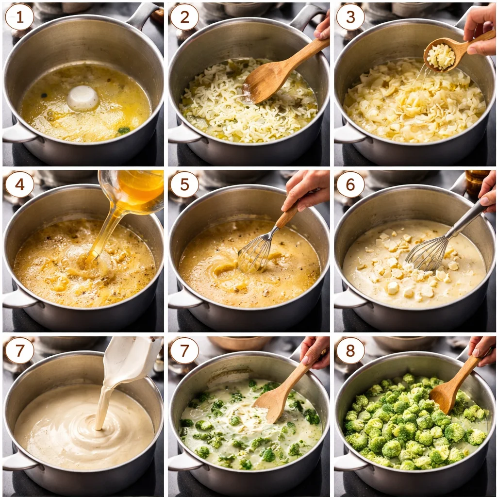 Low-Carb Broccoli Cheddar Soup