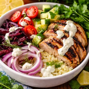 Low-Carb Chicken Burrito Bowl 5 Low-Carb Chicken Burrito Bowl