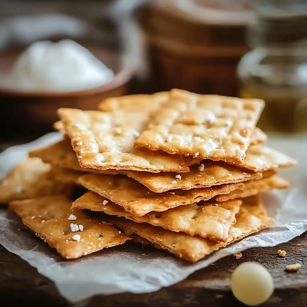 Low-Carb Cottage Cheese Crackers 2 Low-Carb Cottage Cheese Crackers