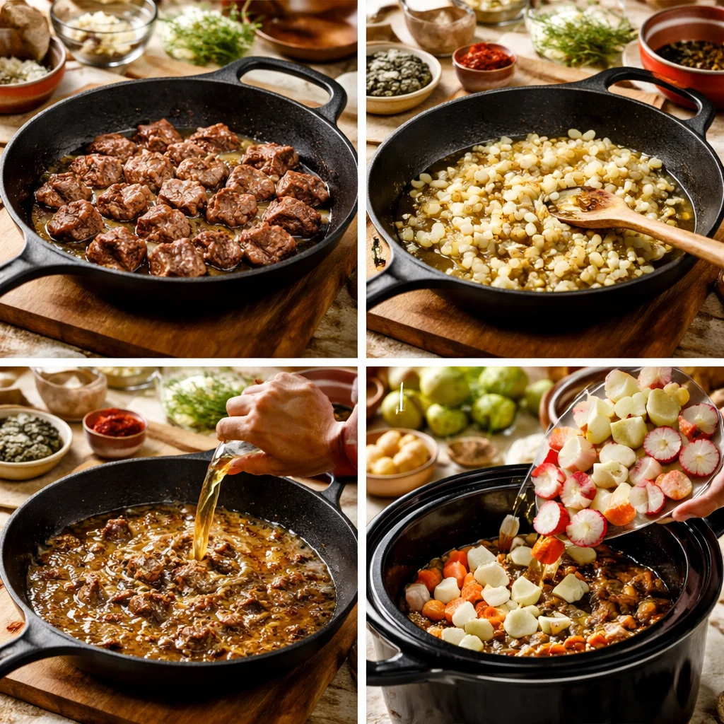 Low-Carb Slow Cooker Beef Stew 4 slow cooker beef stew low carb