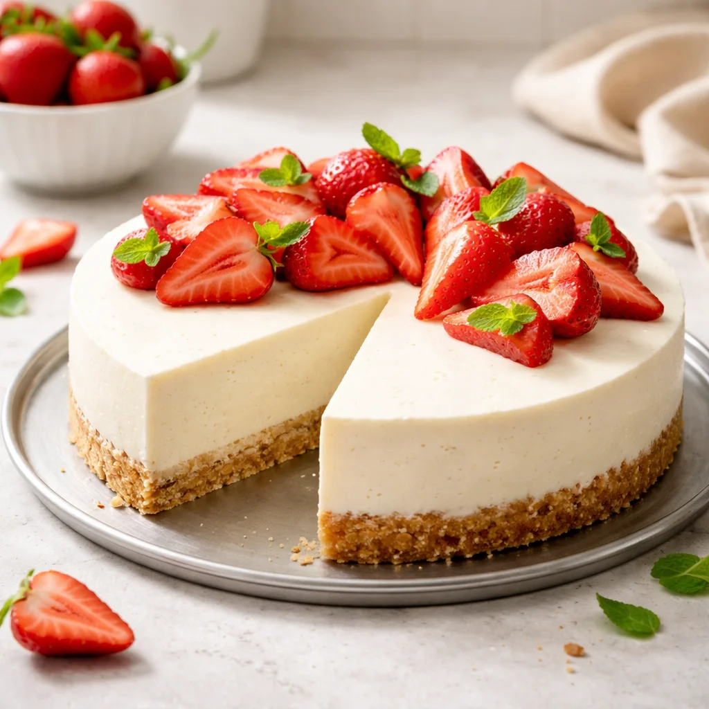 No-Bake Keto Cheesecake (Creamy) 2 keto cheesecake
