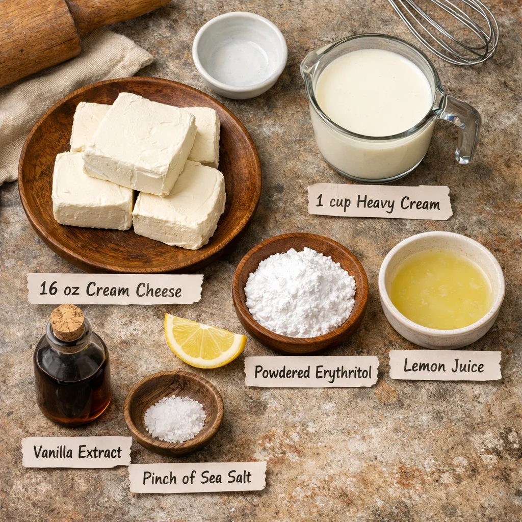 No-Bake Keto Cheesecake (Creamy) 3 keto cheesecake