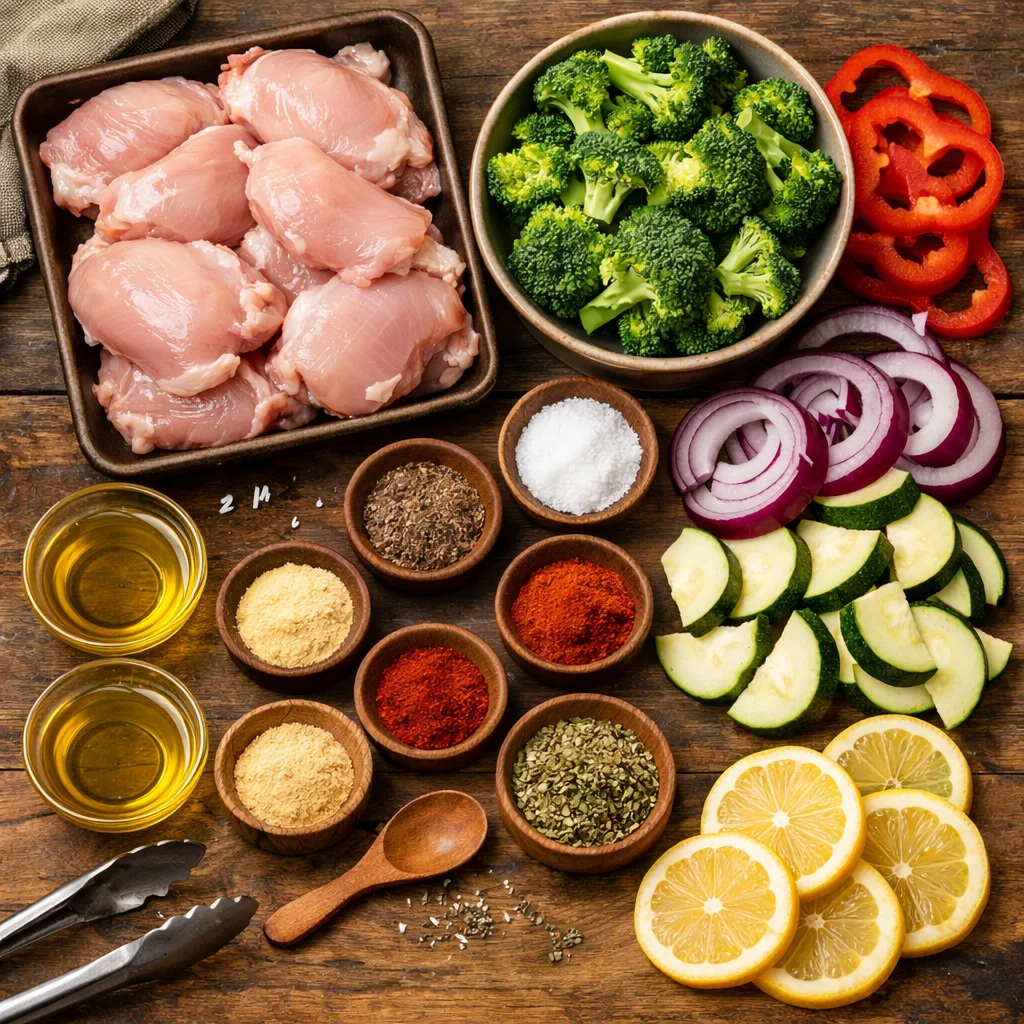 One-Pan Low-Carb Meal Prep Sheet 3 One-Pan Low-Carb Meal Prep Sheet