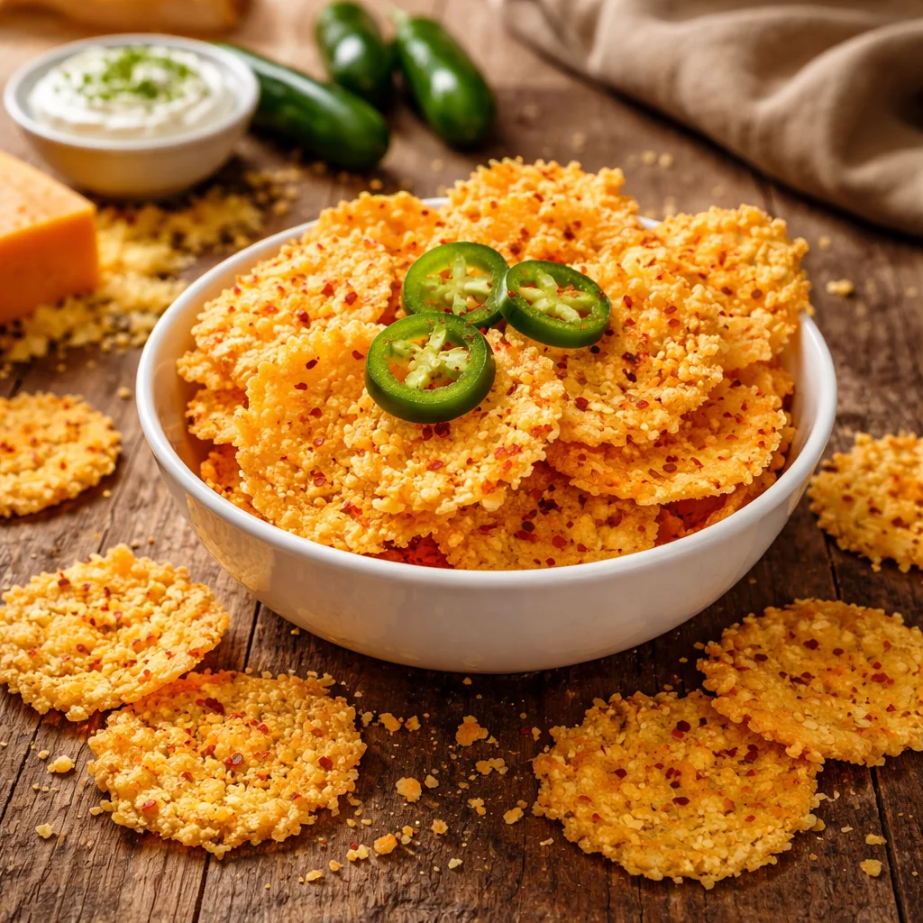Low Carb cheese Crisps Parmesan Snack 2 low carb cheese crisps