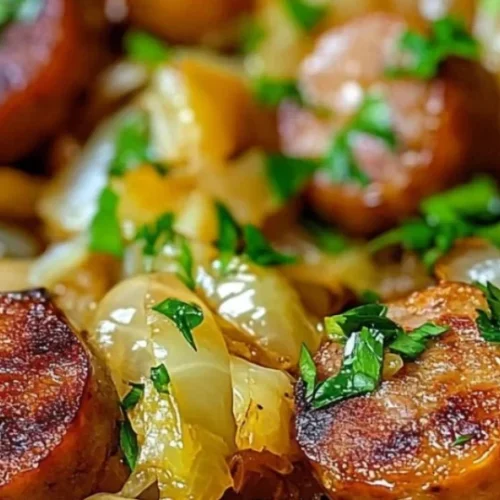 Sausage and Cabbage Stir Fry
