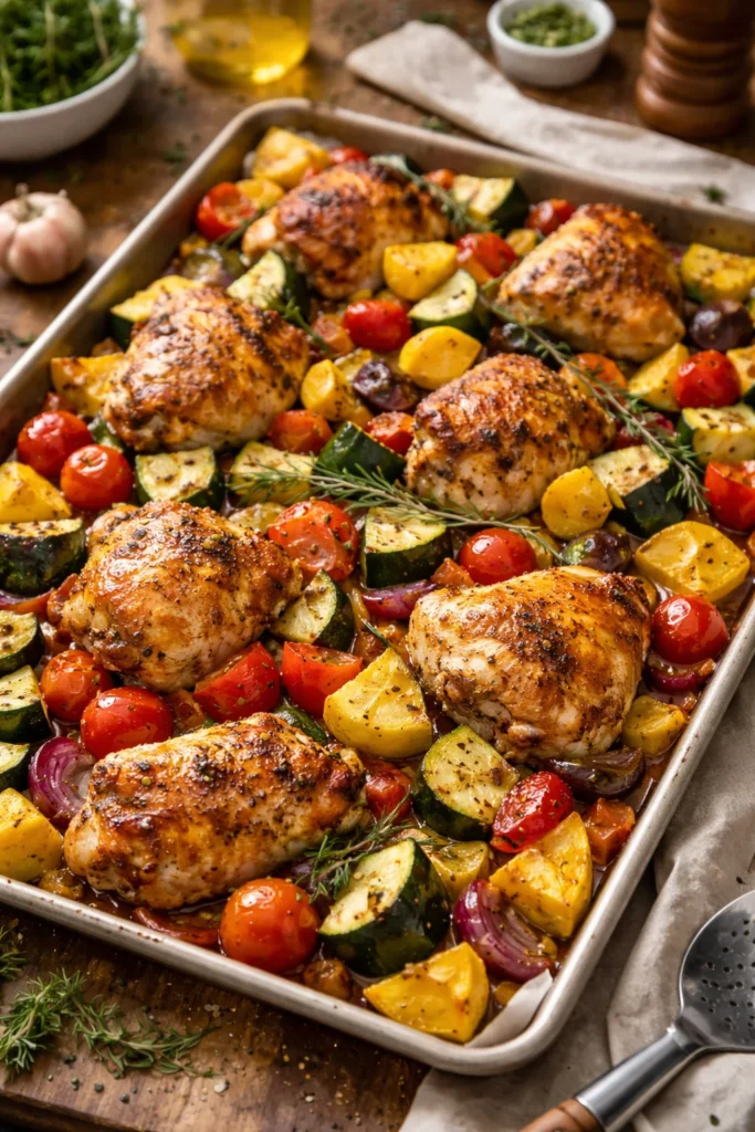 Powerful Sheet Pan Chicken and Vegetables for an Easy Weeknight Dinner