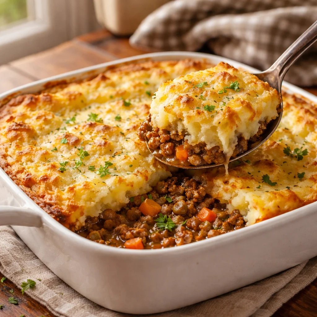 Shepherd's Pie with Cauliflower