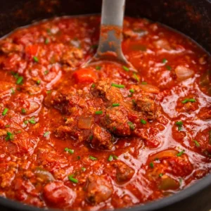 Slow Cooker Chili (No Beans) 5 Slow Cooker Chili (No Beans)