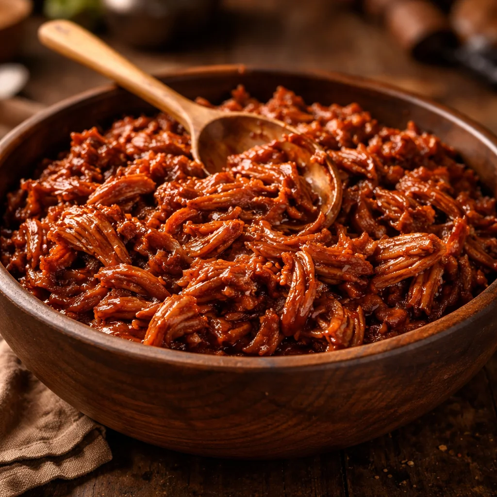 Slow Cooker Pulled Pork BBQ