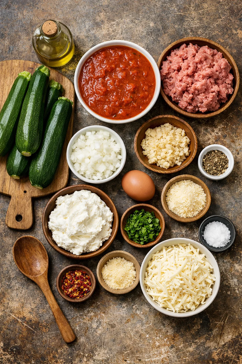 Zucchini Lasagna (No Noodles) 3 zucchini lasagna