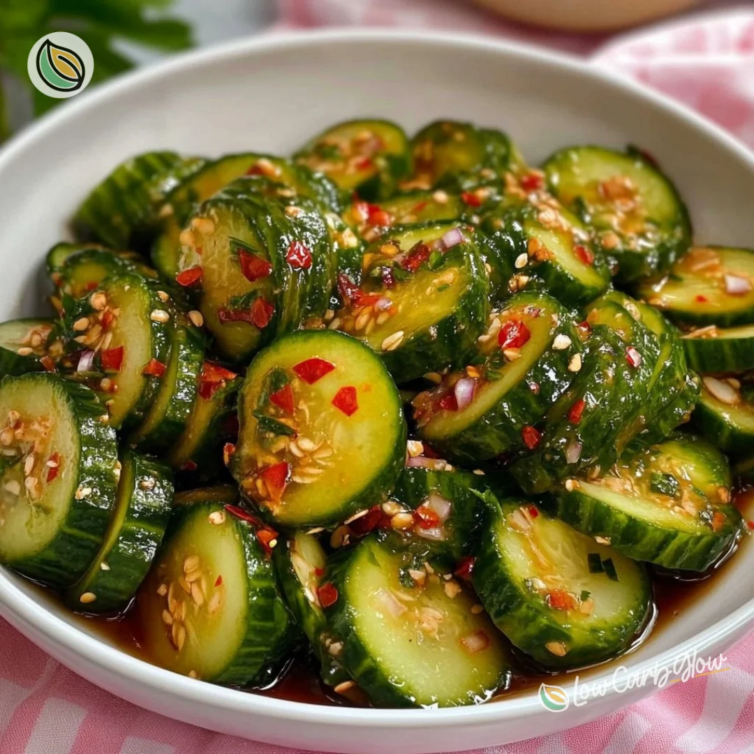 Asian Spicy Cucumber Salad