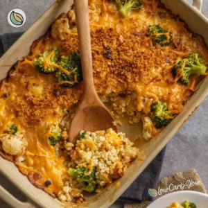 Delicious Chicken and Broccoli Casserole served in a dish